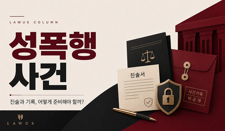 성폭행 사건, 진술과 기록은 어떻게 준비해야 할까?